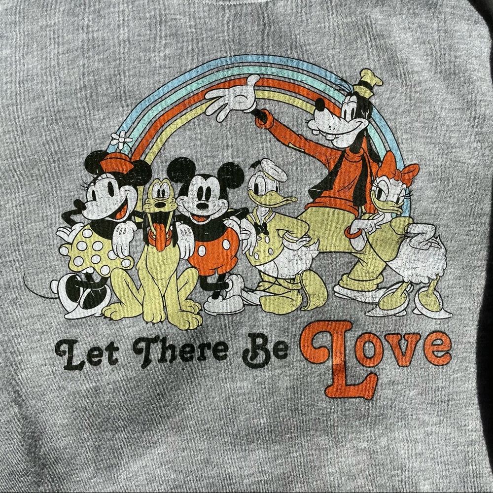 Disney Let There Be Love Crewneck Sweatshirt